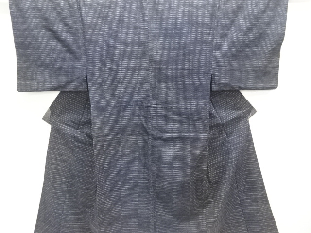 JAPANESE KIMONO / ANTIQUE MENS KIMONO / COTTON / KURUME SHOSEI KASURI